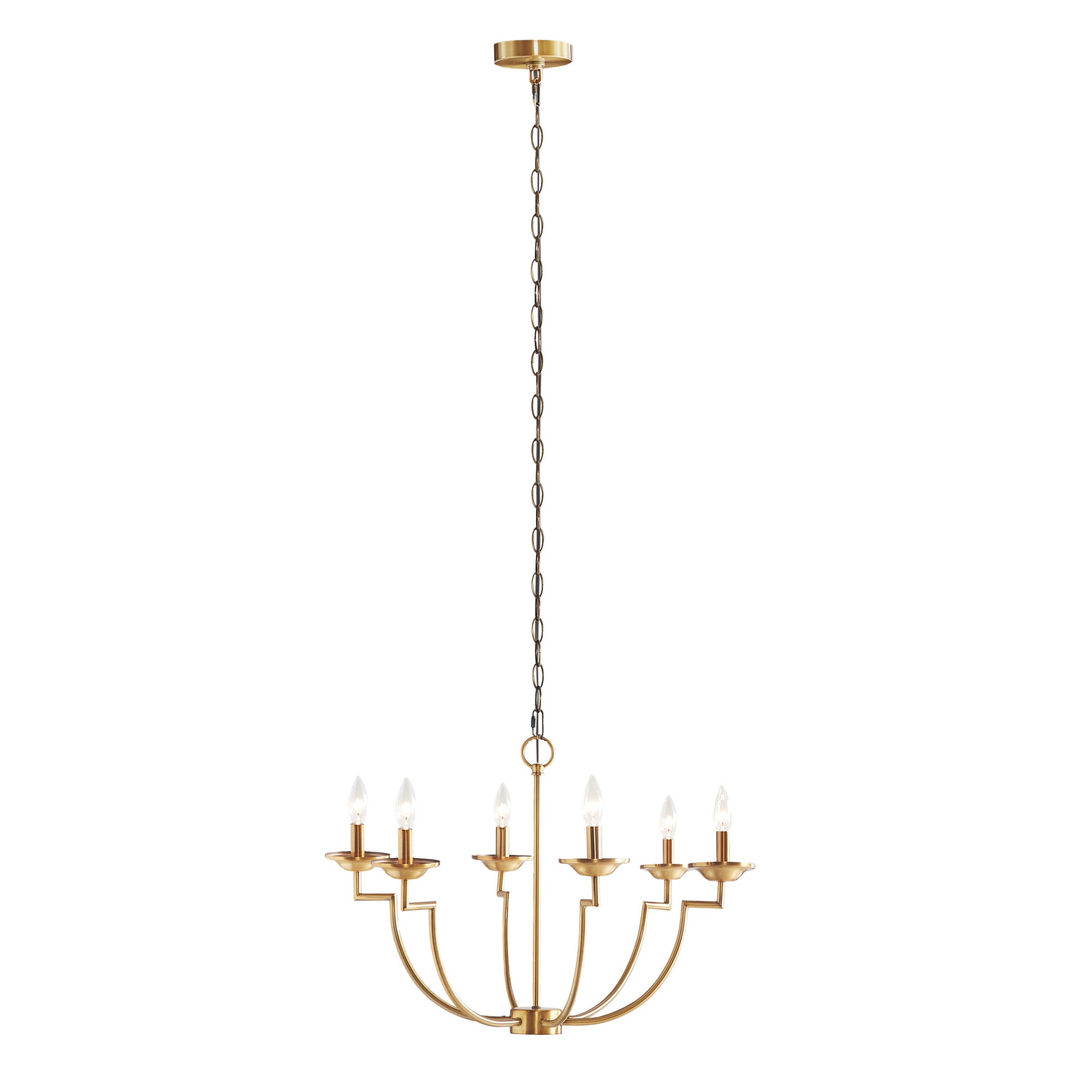 Hampton Hill 6-Light Traditional Candelabra Styled Chandelier