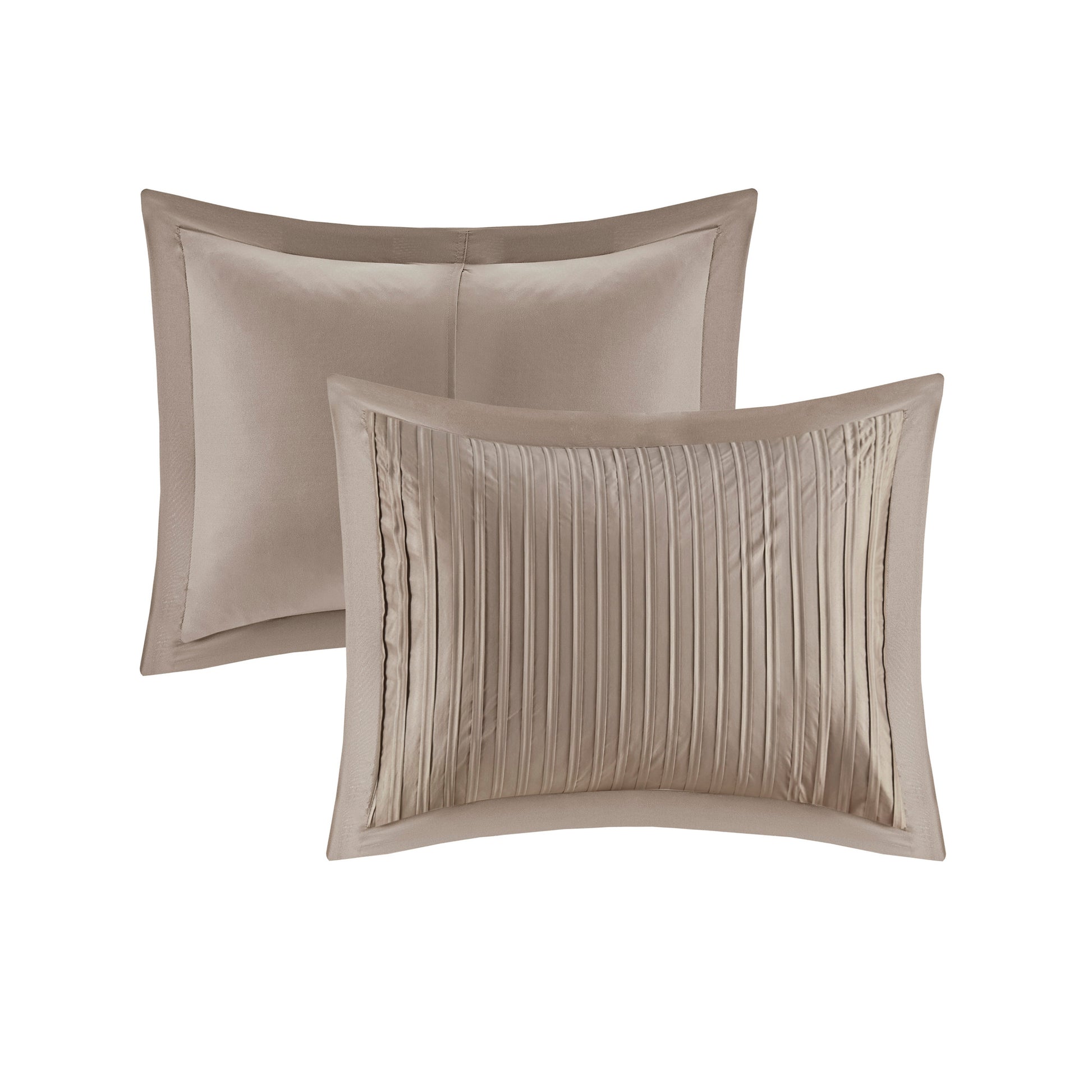 Madison Park 7 Piece Polyester Charmeuse Comforter Set