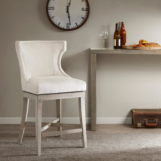 Madison Park Counter Stool With Swivel Seat