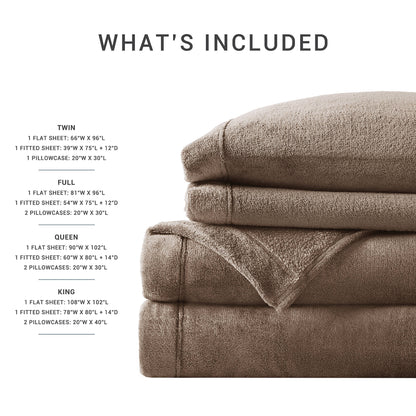 Soloft Plush Micro Plush Sheet Set