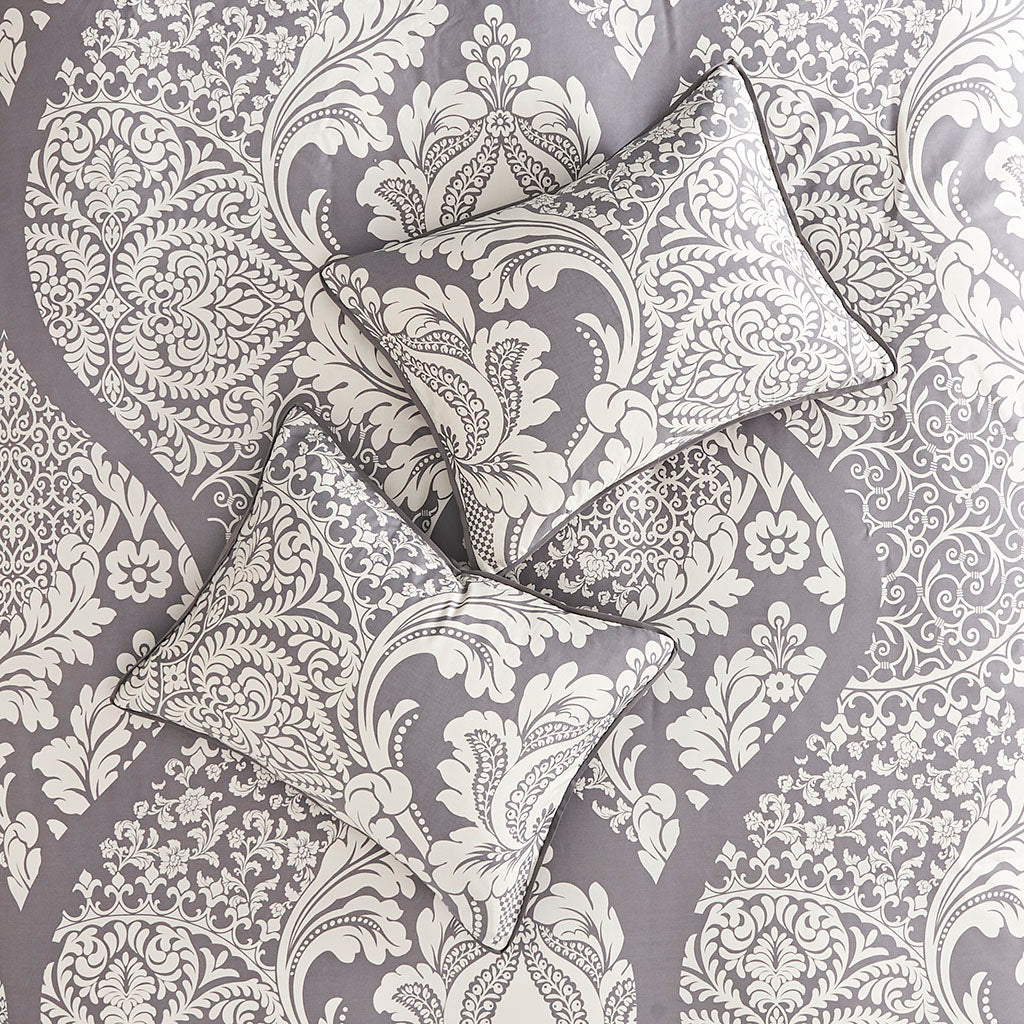 Madison Park 7 Piece Cotton Printed Comforter Set