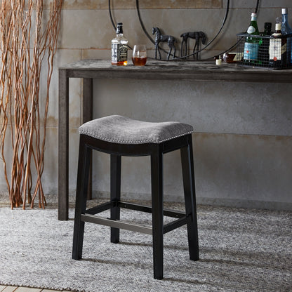 Madison Park Saddle Counter Stool