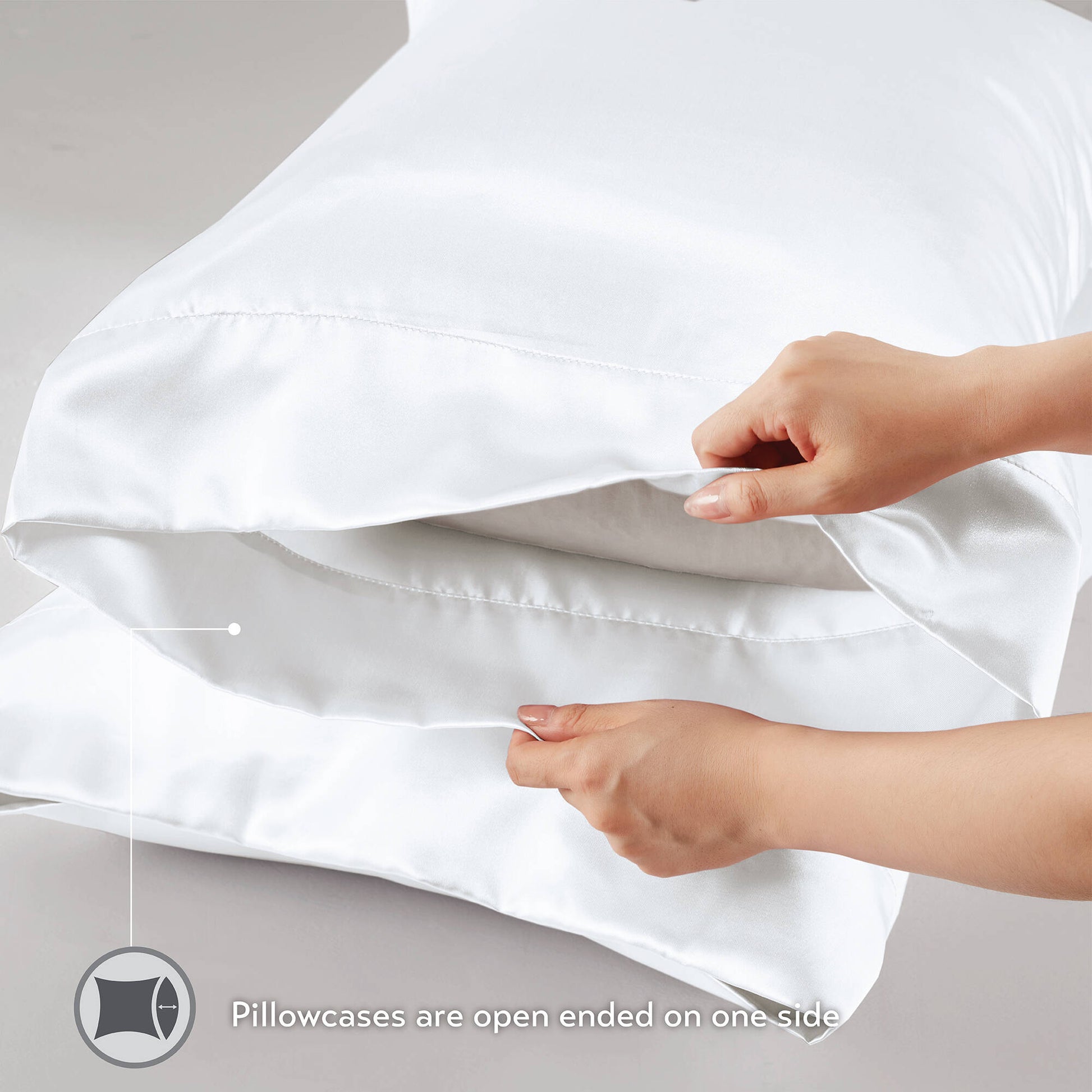 Madison Park Essentials Luxury 2 PC Pillowcases