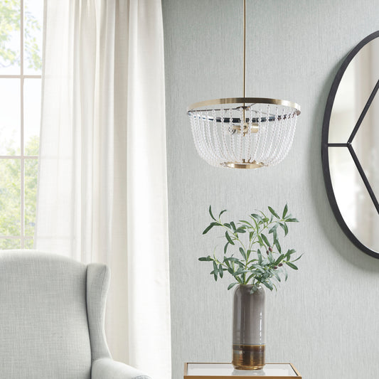 Hampton Hill 2-Light Beaded Chandelier