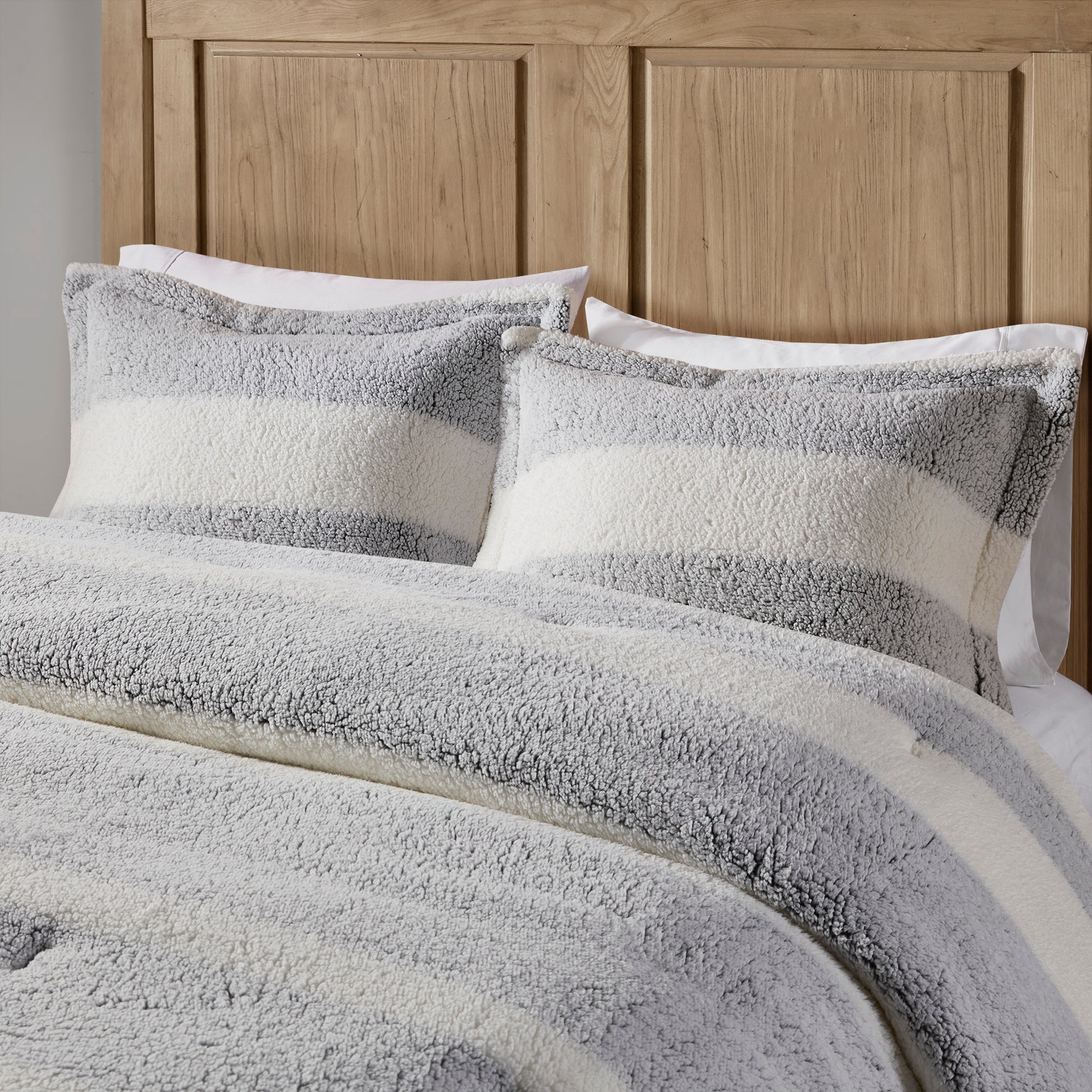 Madison Park Sherpa Comforter Set