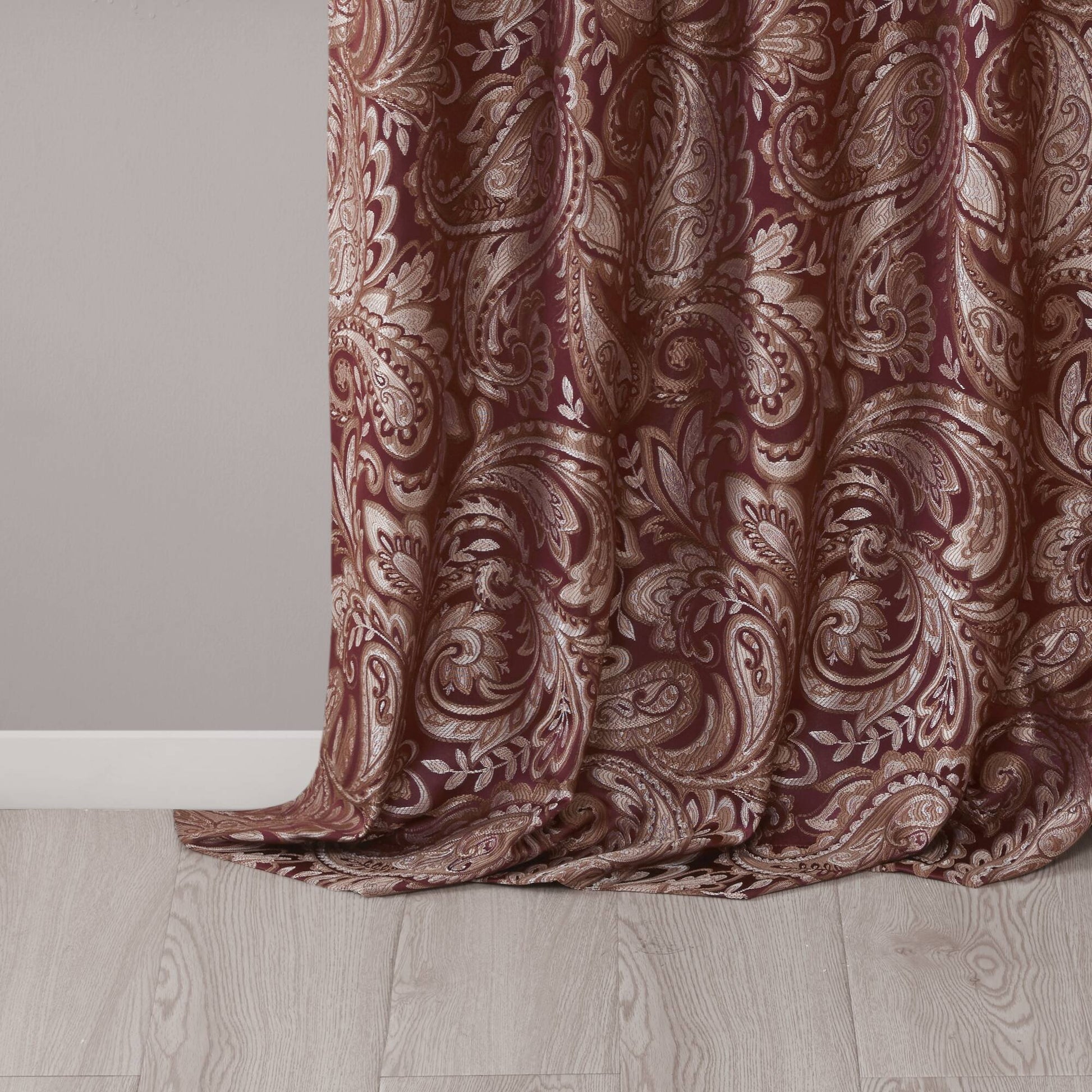 Madison Park Jacquard Curtain Panel Pair