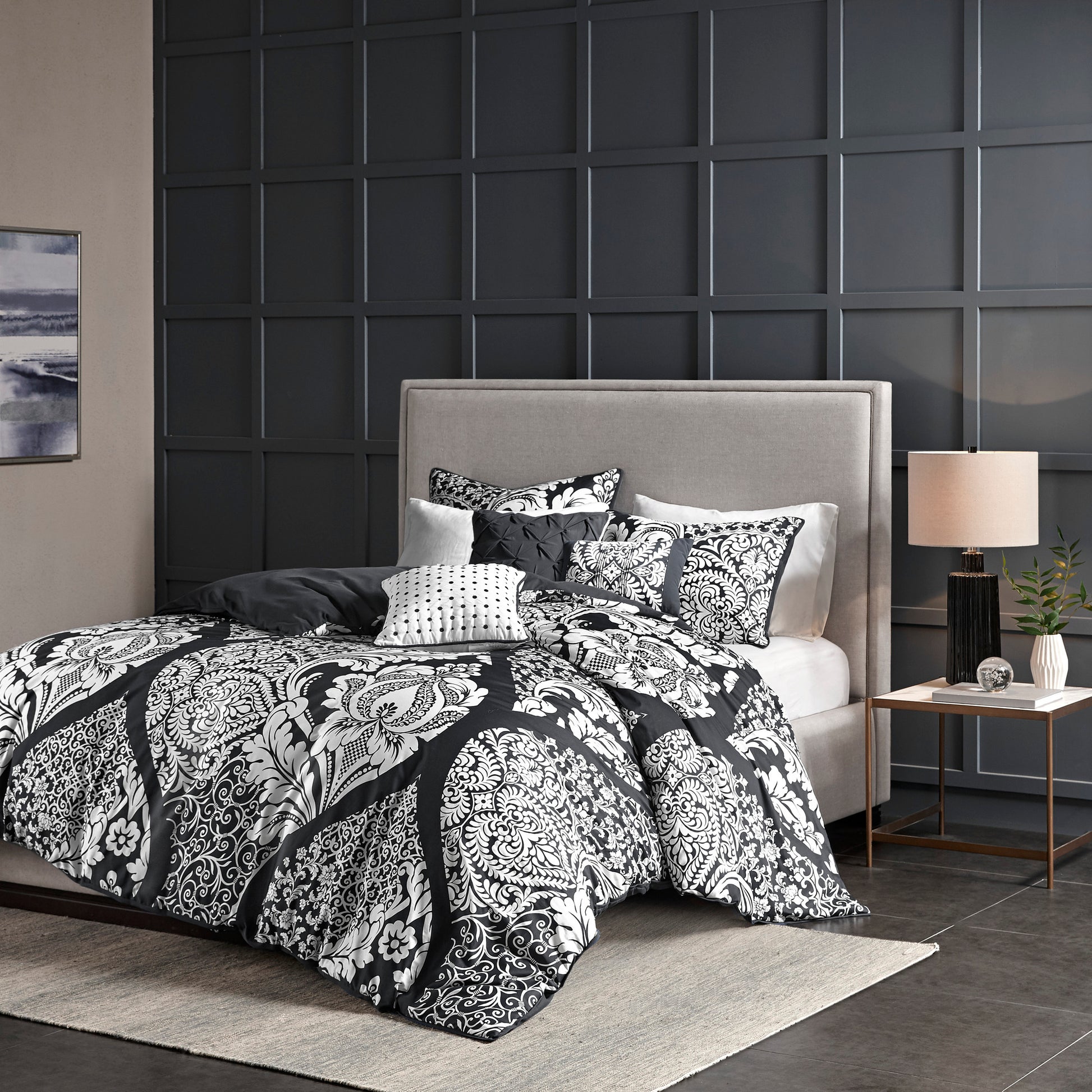 Madison Park 6 Piece Printed Duvet Cover Set