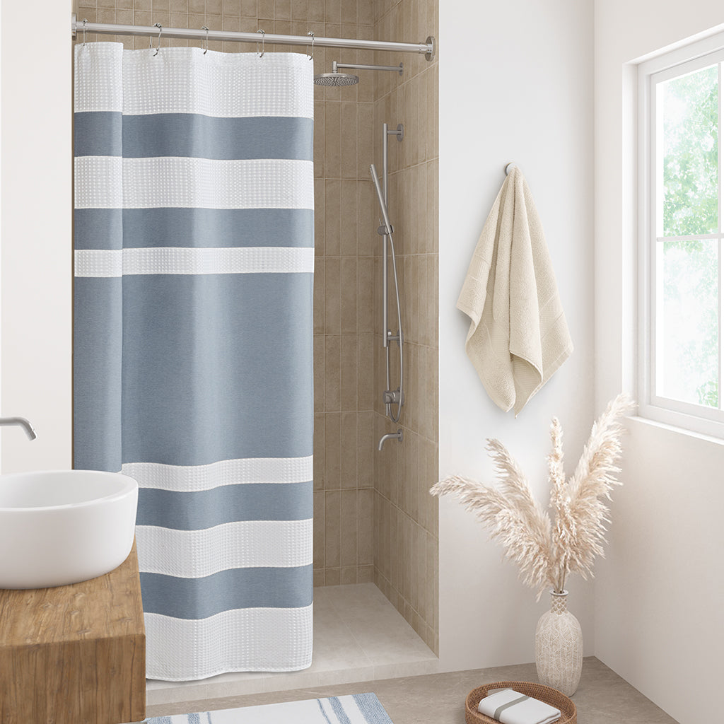 Madison Park Shower Curtain with 3M Treatment
