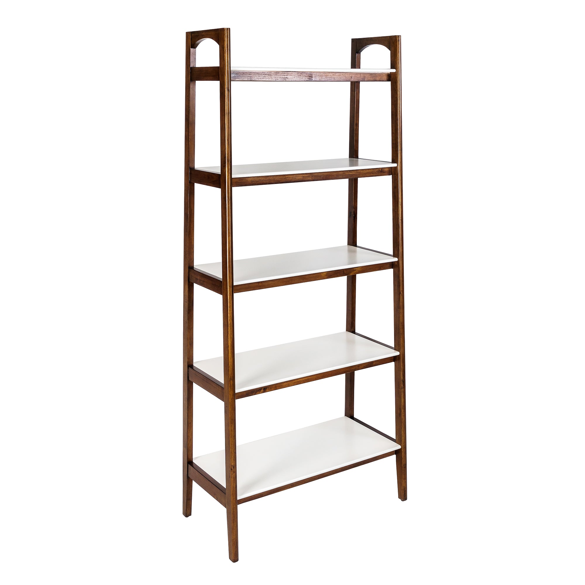 Mid-Century 5-Shelf Bookcase - Madison Park Furniture