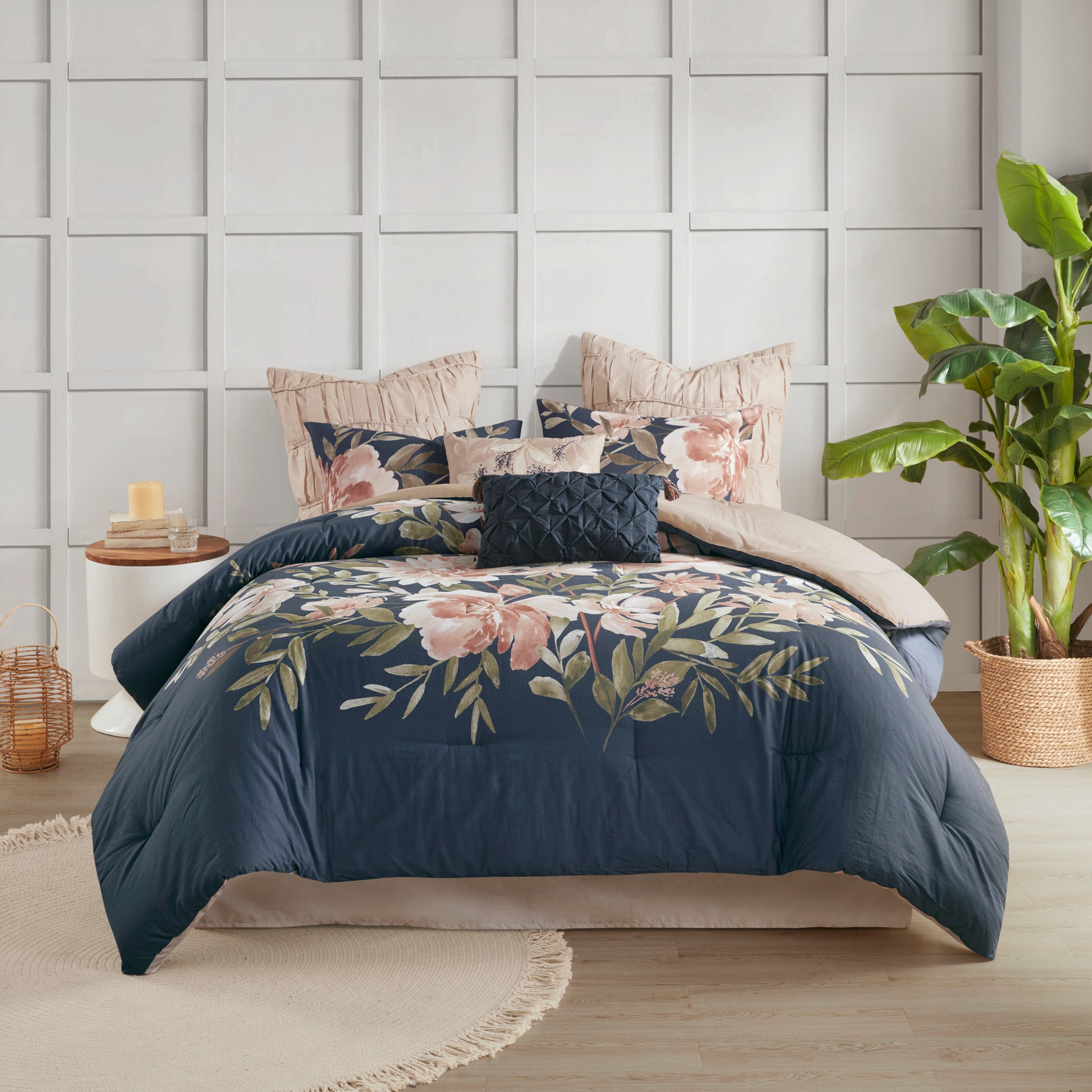 Madison Park 8 Piece Cotton Comforter Set