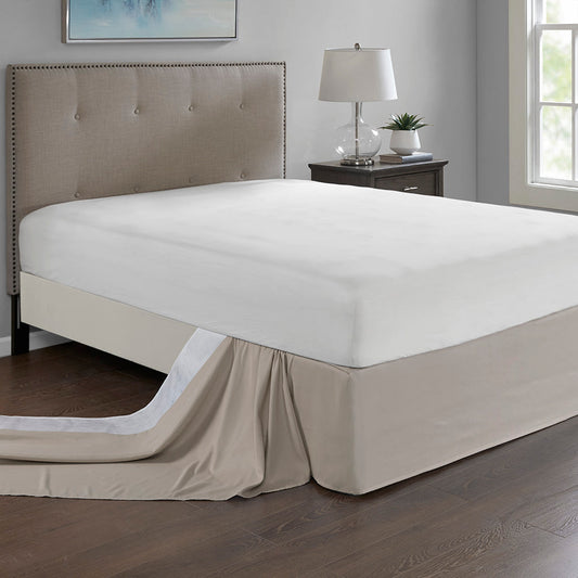 🎁 Simple Fit Wrap Around Adjustable Bedskirt (100% off)