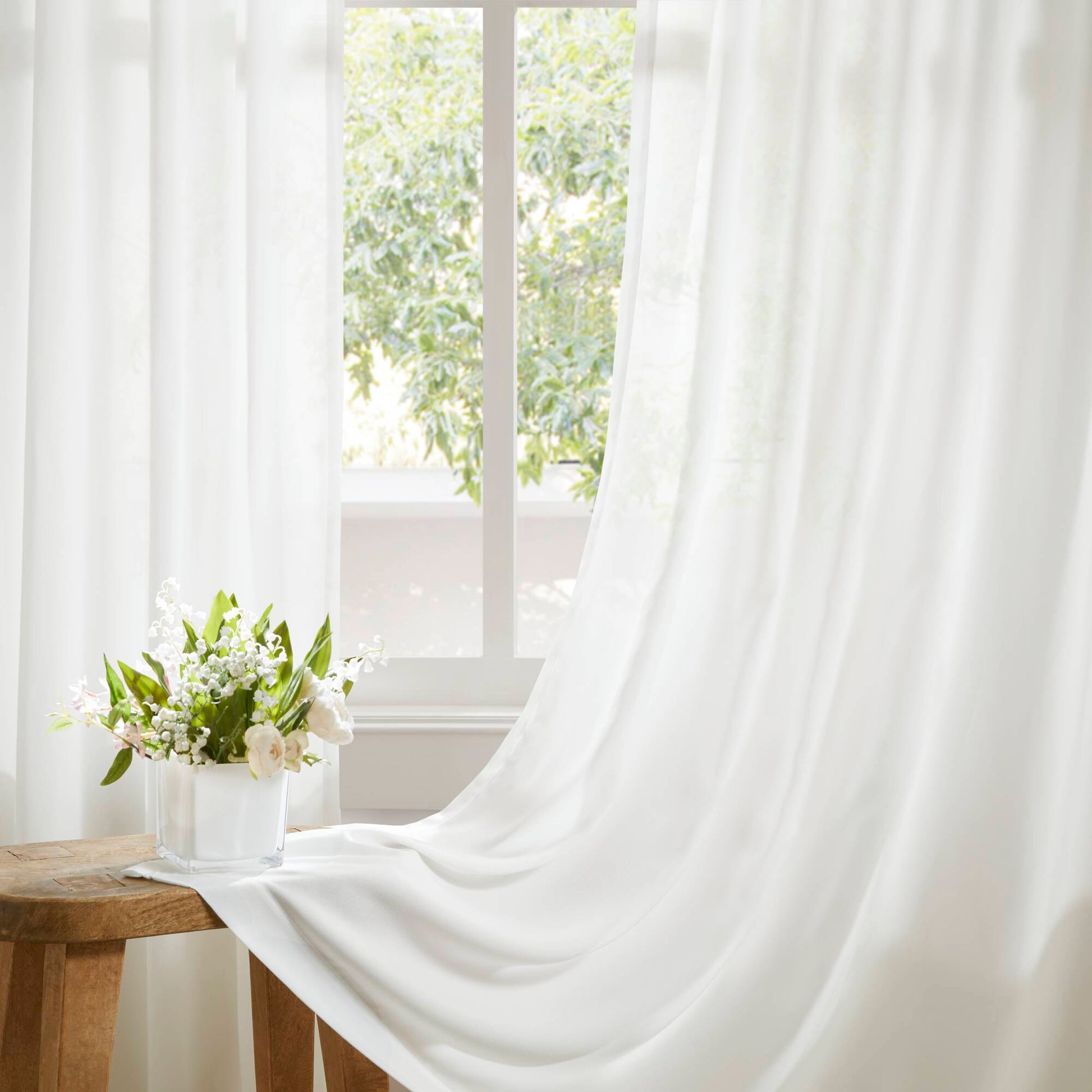Madison Park Rod Pocket with Back Tab Privacy Curtain Pair