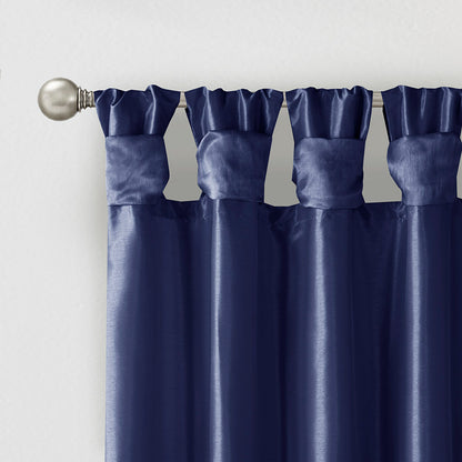 Madison Park Twist Tab Lined Window Curtain Panel