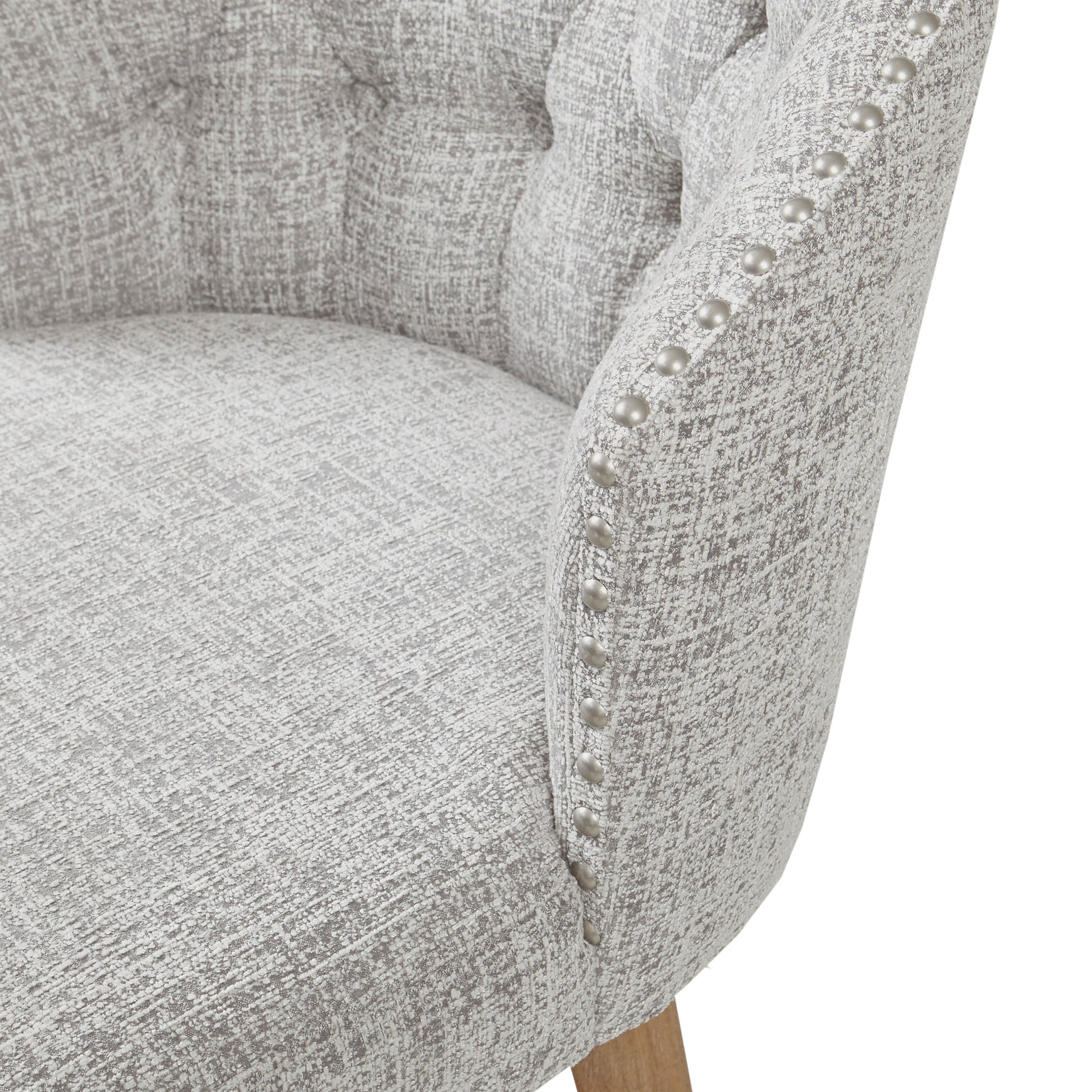 Madison Park Upholstered 360 Degree Swivel Counter Stool 26" H