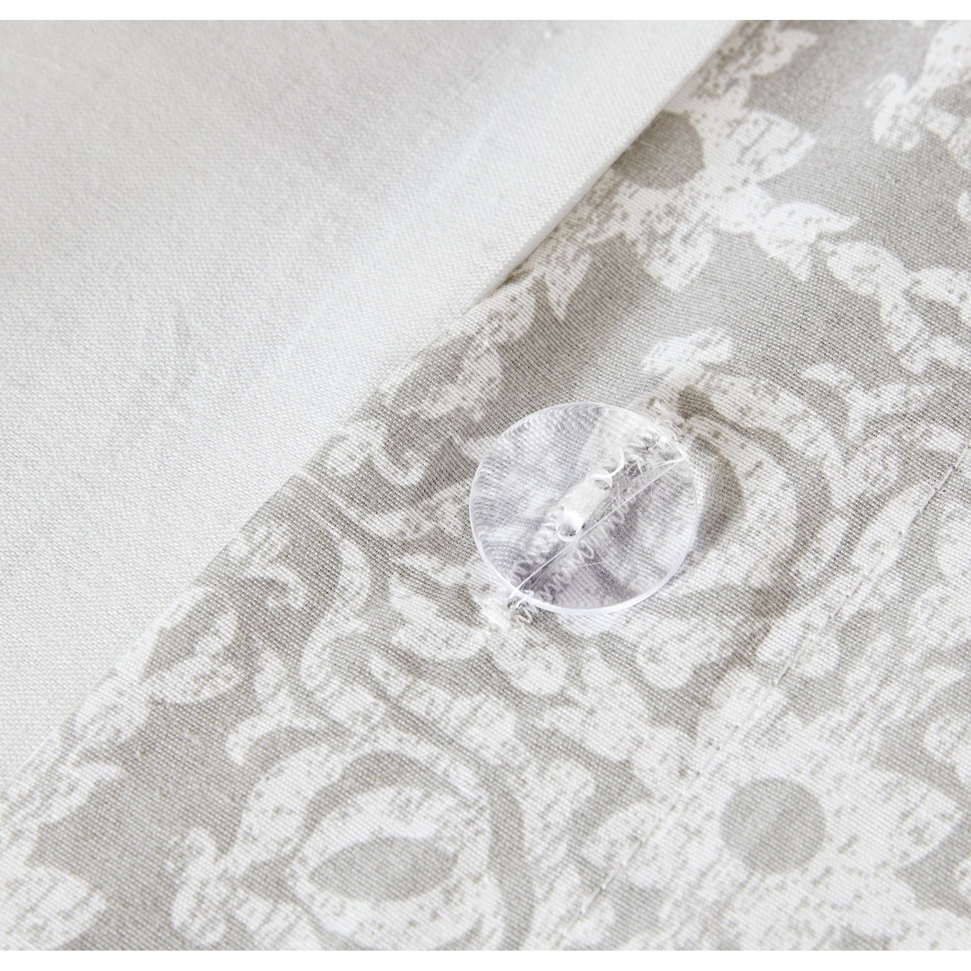 Madison Park 4 Piece Embroidered Cotton Reversible Duvet Cover Set