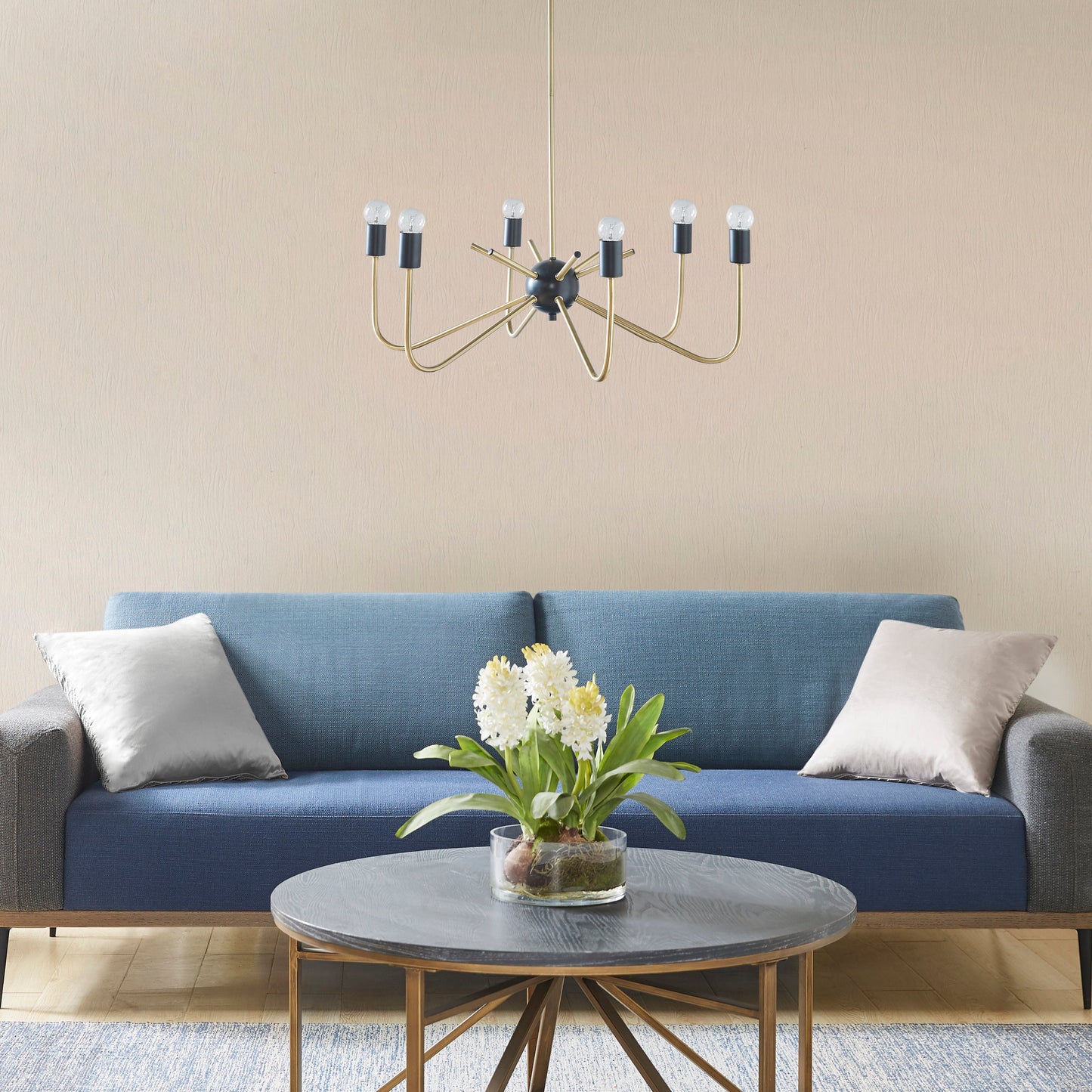 Hampton Hill 6-Light Metal Chandelier