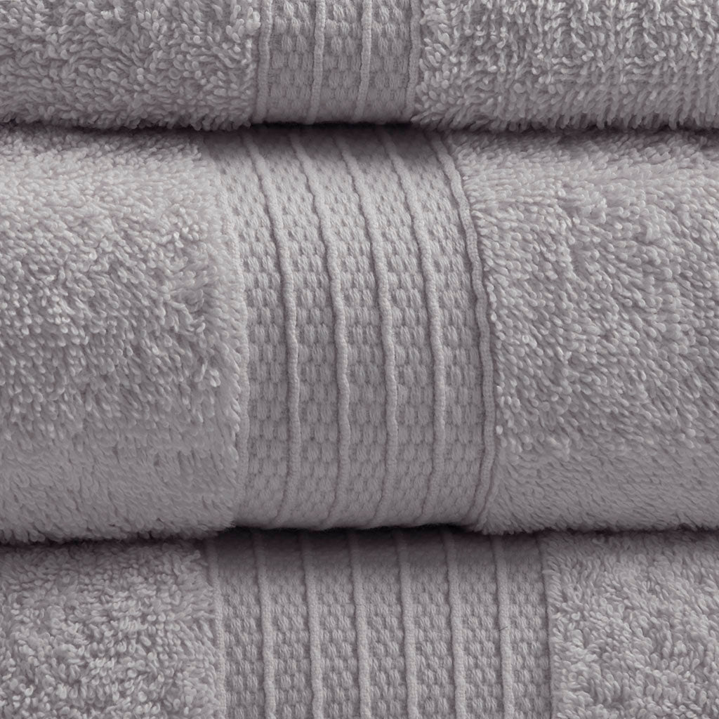 Madison Park 6 Piece Organic Cotton Towel Set