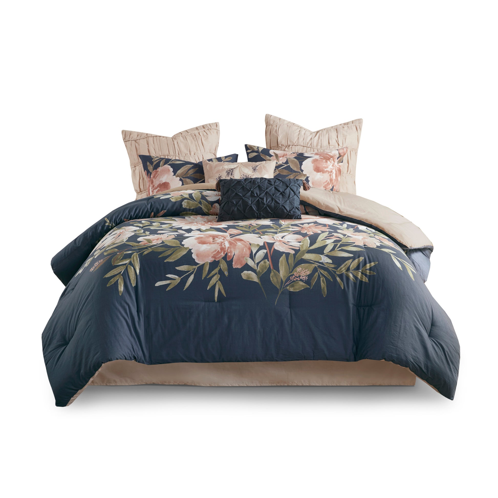 Madison Park 8 Piece Cotton Comforter Set