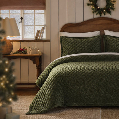 Charleston Velvet Coverlet Mini Set