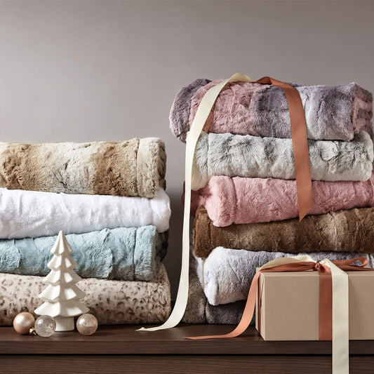Zuri Oversized Faux Fur Throw