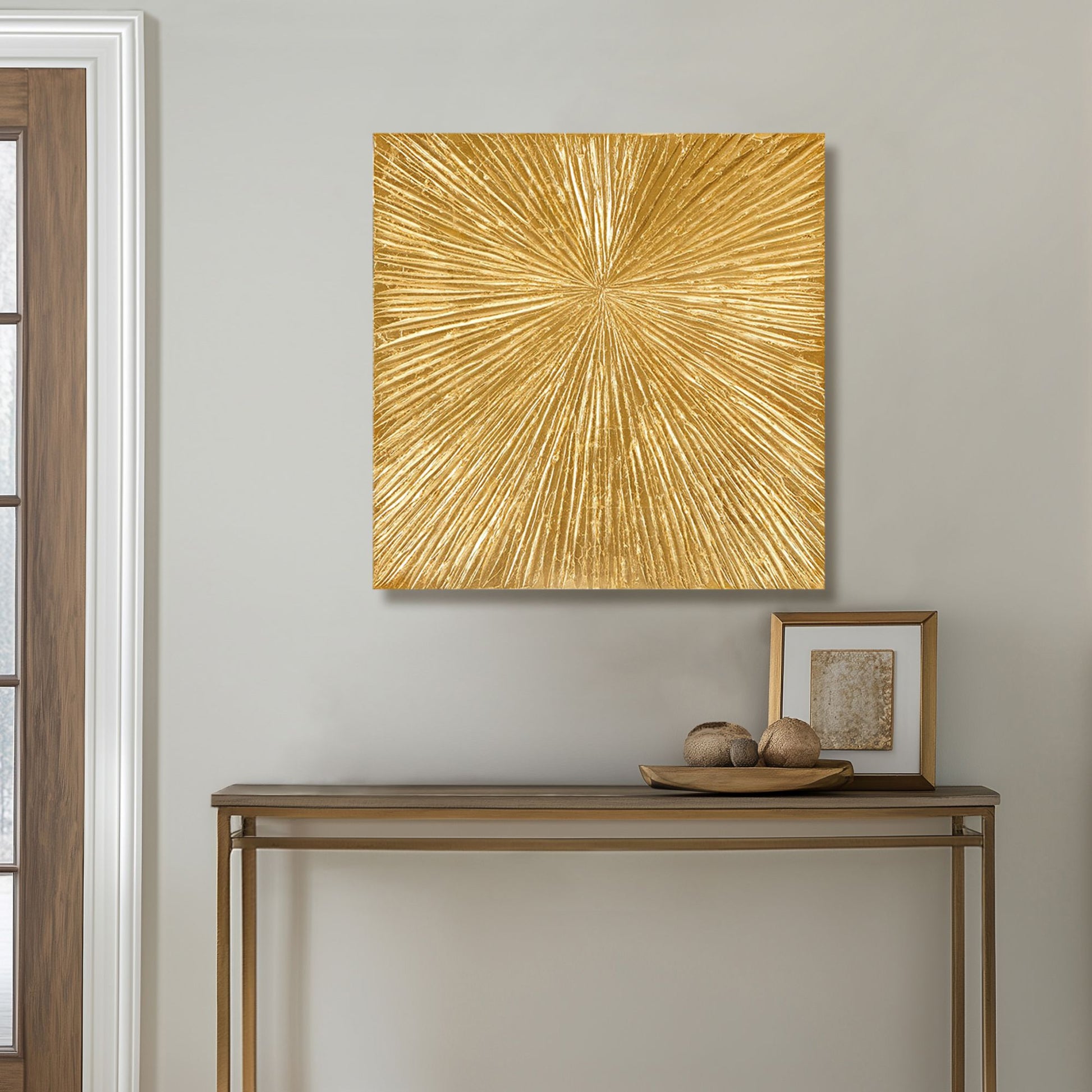 Madison Park Signature Hand Painted Dimensional Resin Wall Art