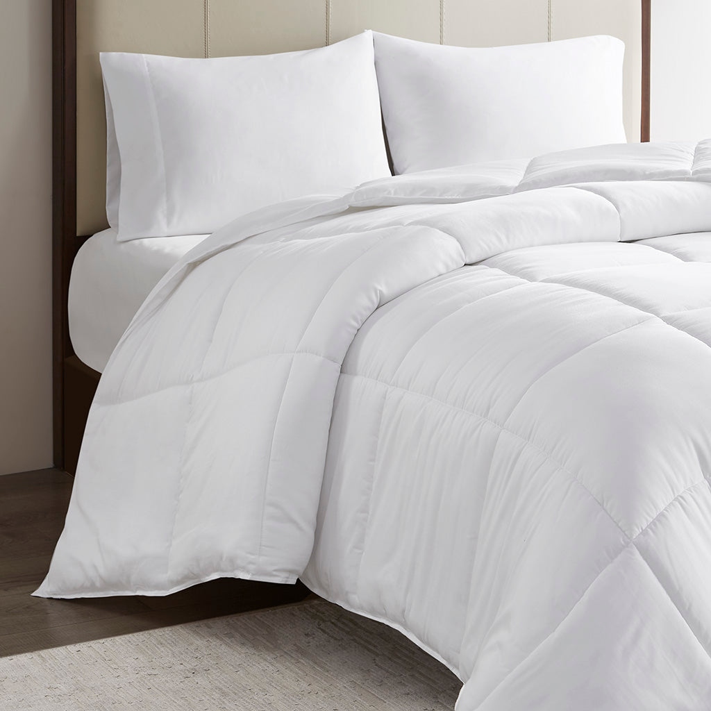 Madison Park 300 Thread Count Cotton Shell Luxury Down Alternative Comforter