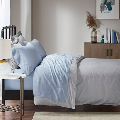 🎁 1500 Thread Count Cotton Blend 4 PC Sheet Set (100% off)