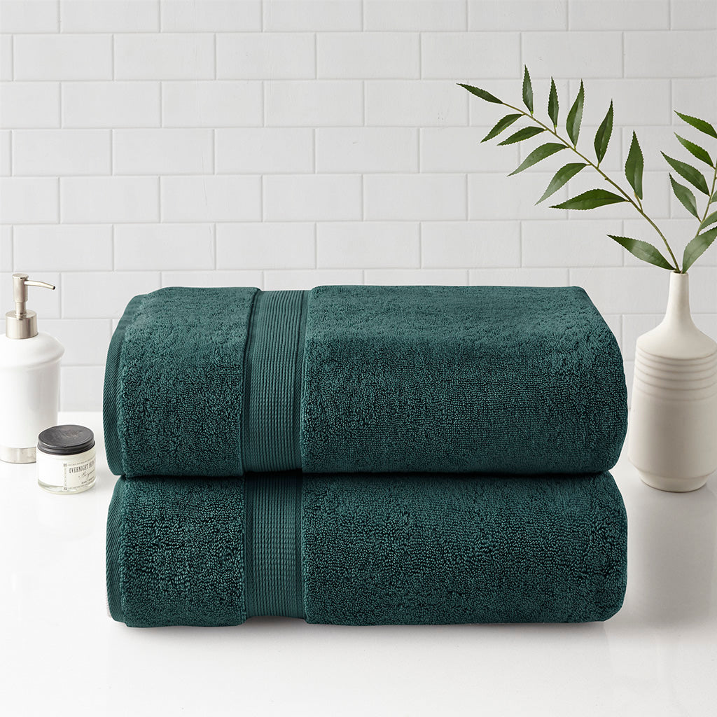 Madison Park Signature 800GSM Ultra-Soft 100% Cotton Absorbent Towel Set