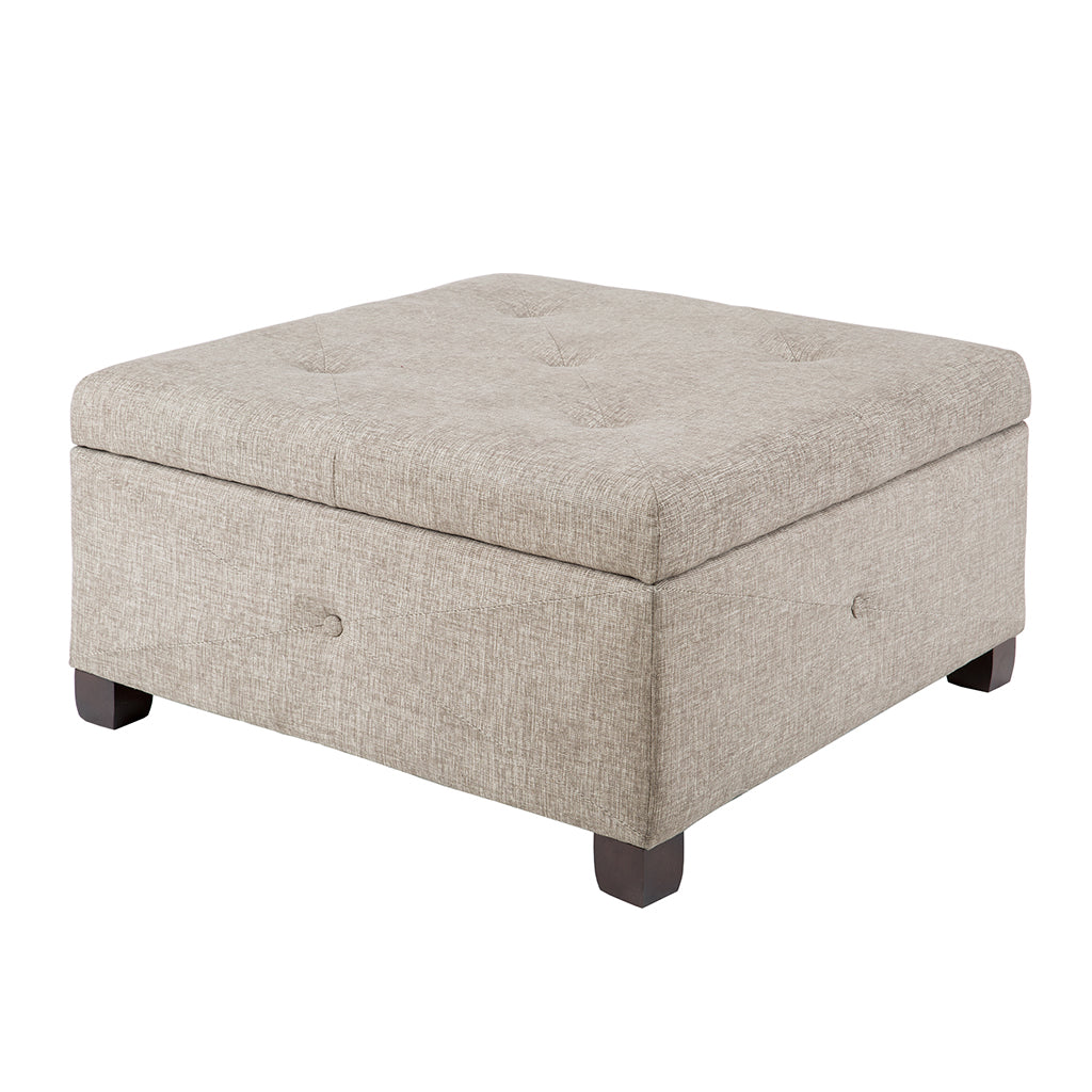 Madison Park Soft Close Storage Ottoman