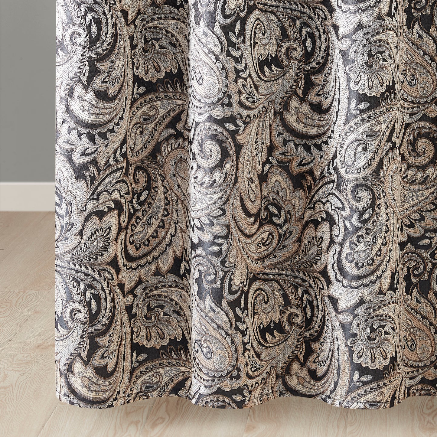 Madison Park Jacquard Shower Curtain