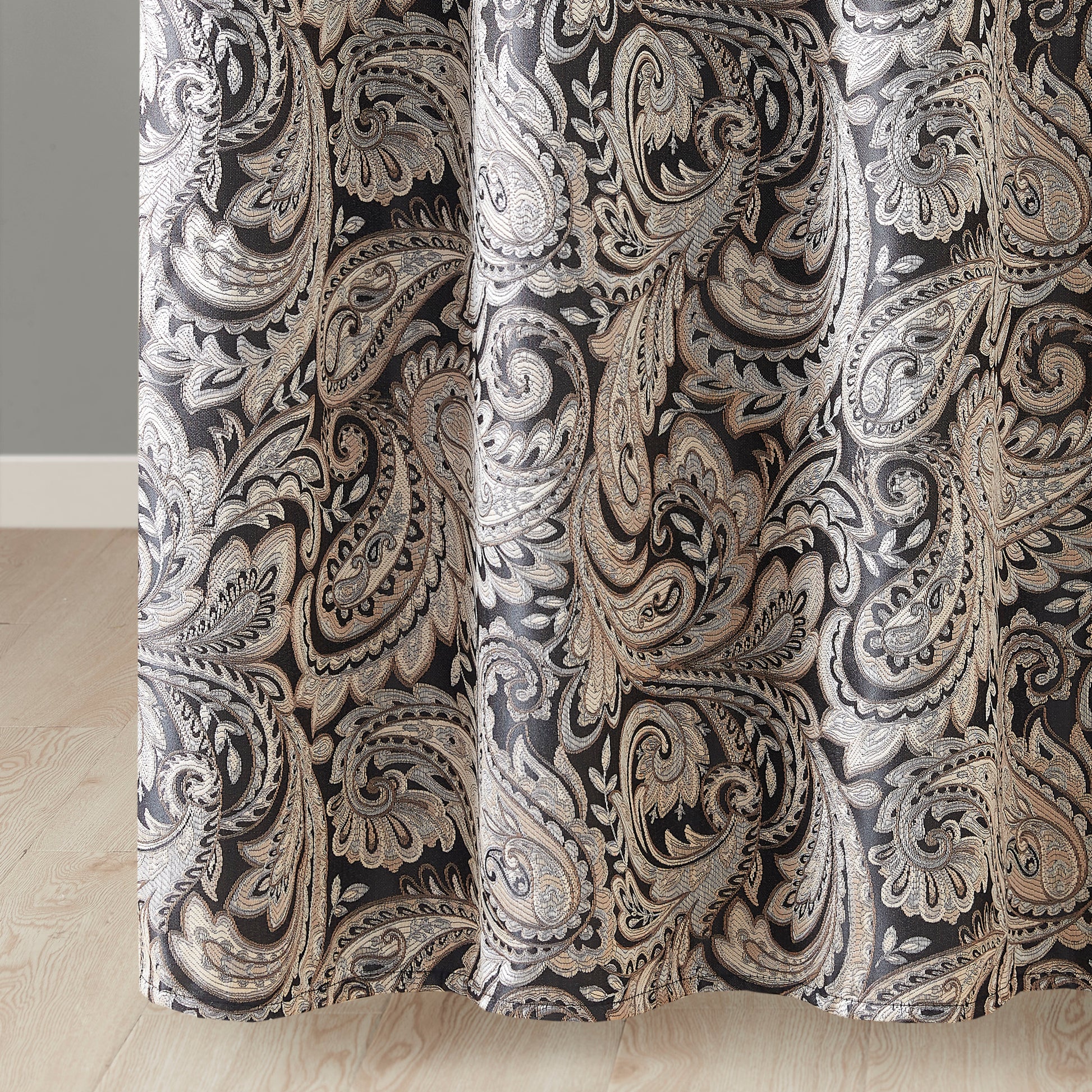 Madison Park Jacquard Shower Curtain