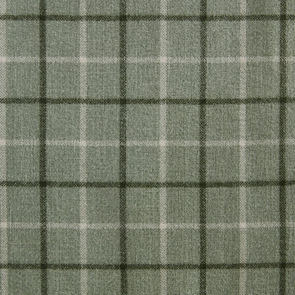 Madison Park Plaid Faux Leather Tab Top Curtain Panel with Fleece Lining