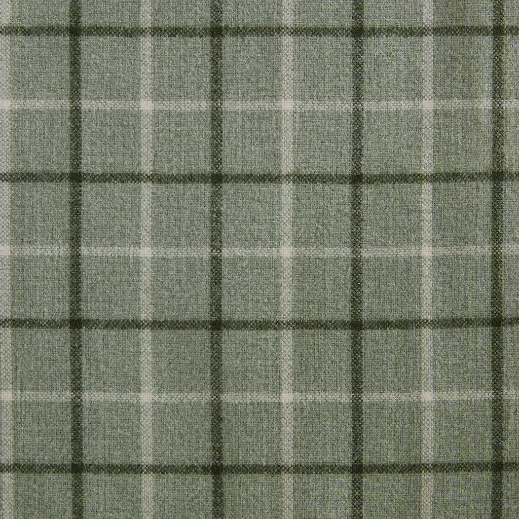 Madison Park Plaid Faux Leather Tab Top Curtain Panel with Fleece Lining