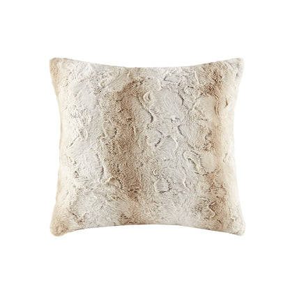 Madison Park Faux Fur Square Pillow