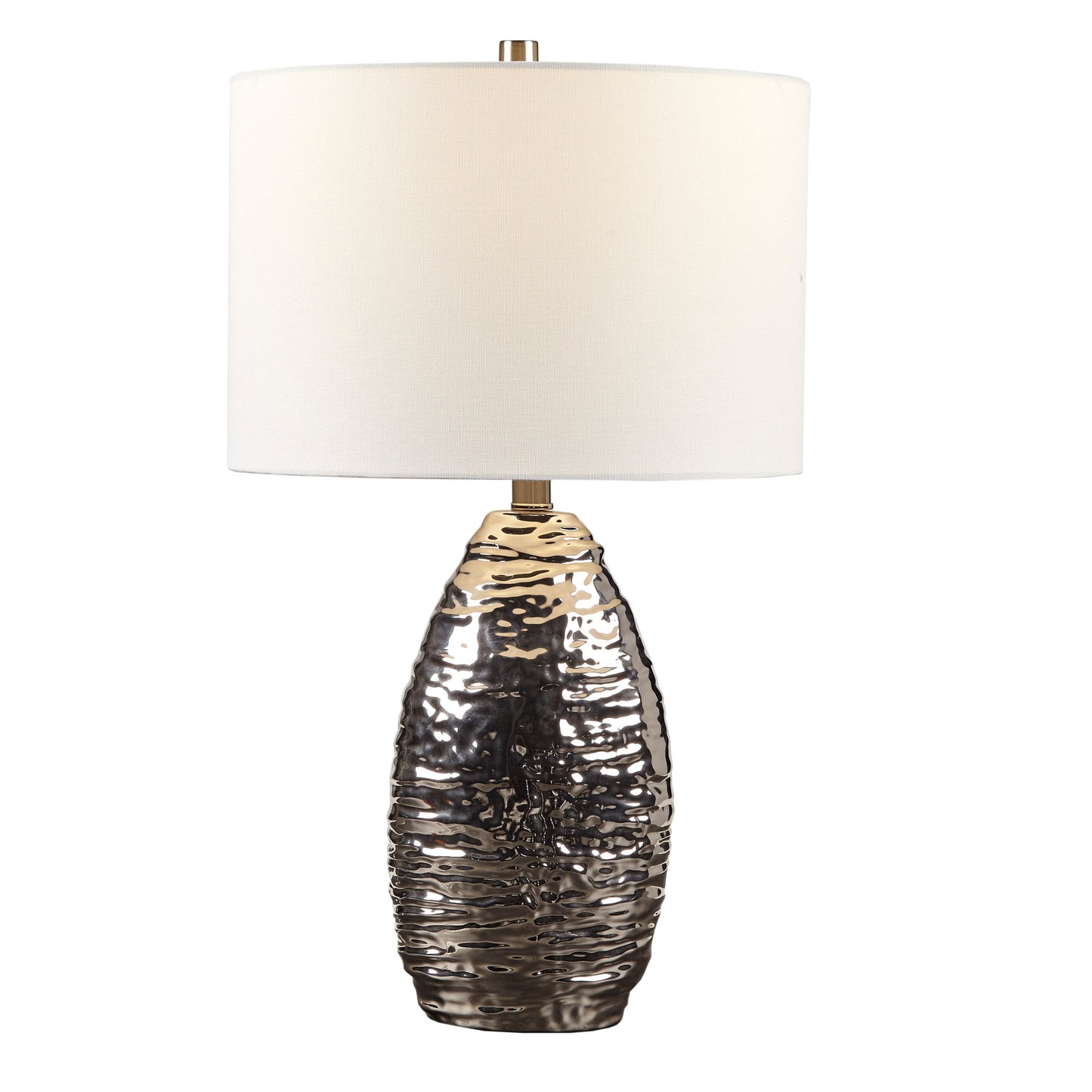 Hampton Hill Oval Textured Ceramic Table Lamp