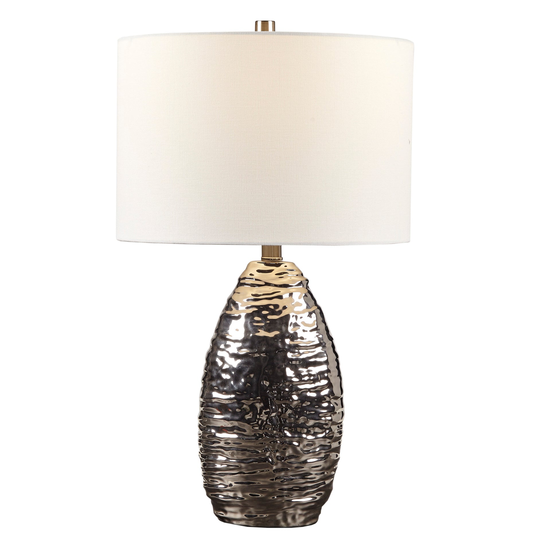 Hampton Hill Oval Textured Ceramic Table Lamp