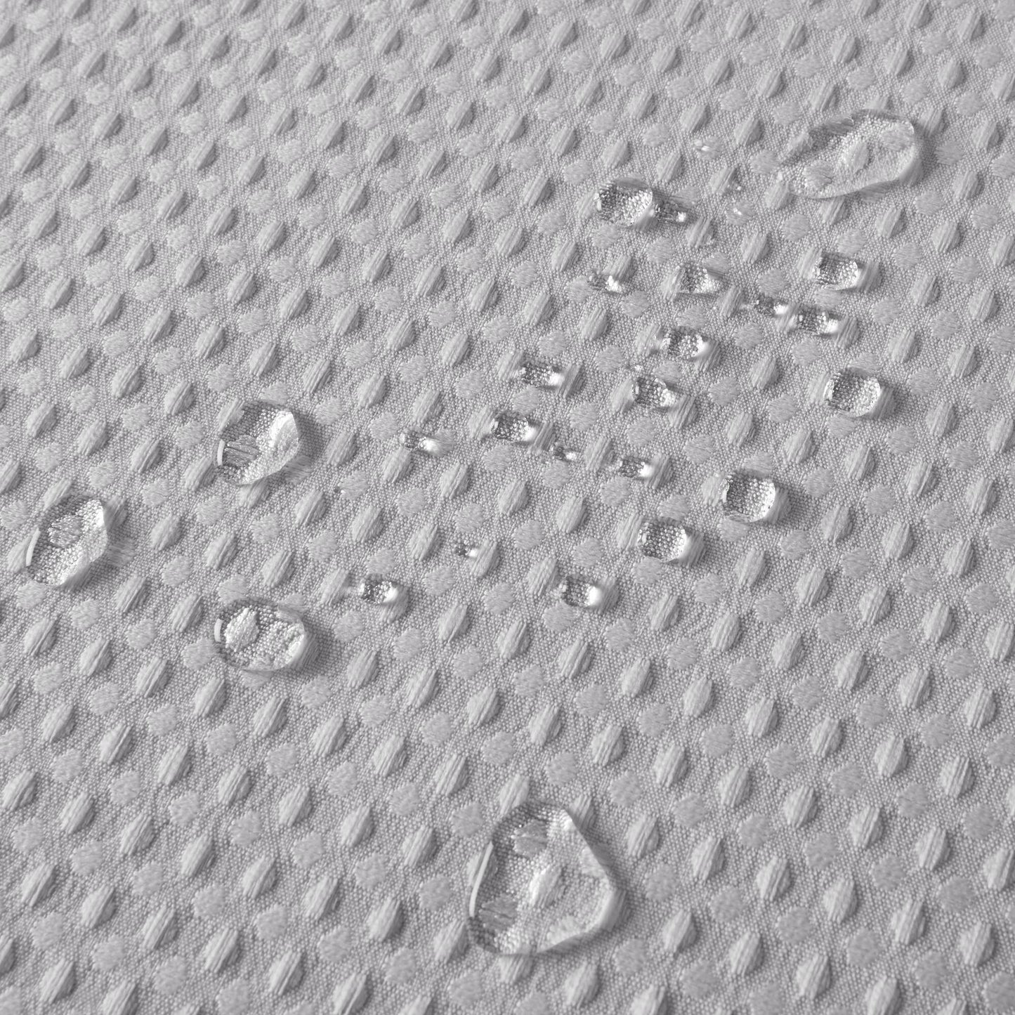 Madison Park Waffle Shower Curtain