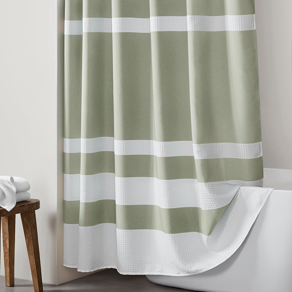 Madison Park Shower Curtain with 3M Treatment