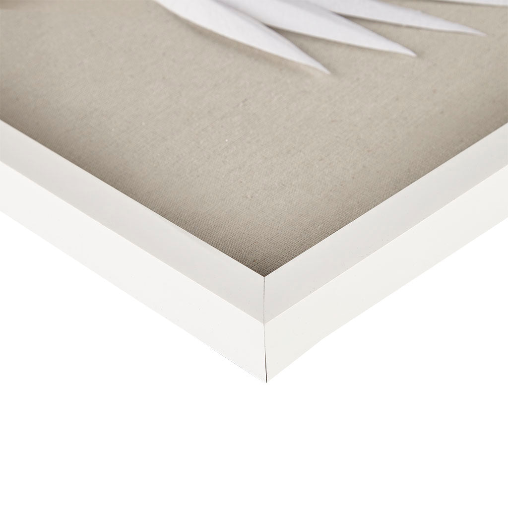 Madison Park Framed Rice Paper Palm Leaves 3-piece Shadowbox Wall Decor Set
