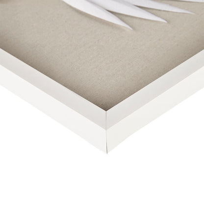 Madison Park Framed Rice Paper Palm Leaves 3-piece Shadowbox Wall Decor Set