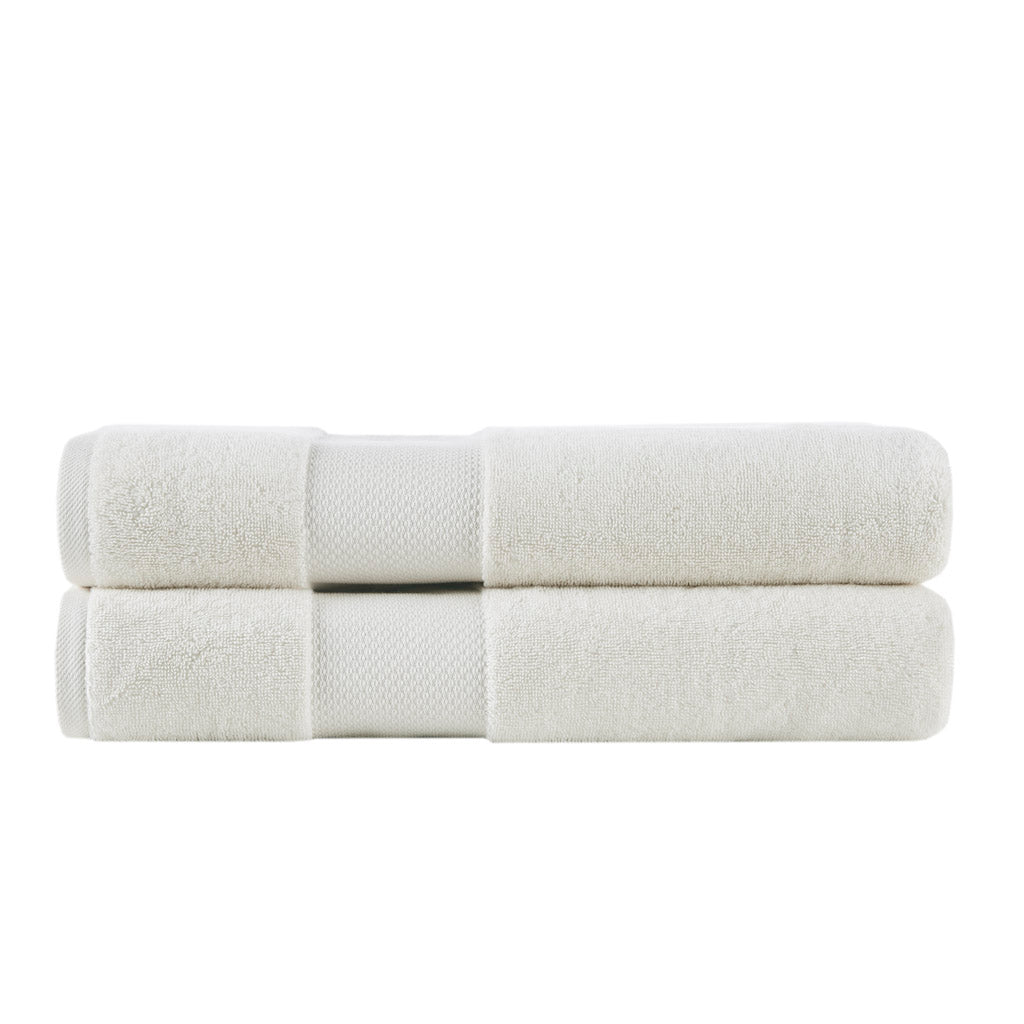 Madison Park Signature 100% Cotton Bath Sheet 2 Piece Set