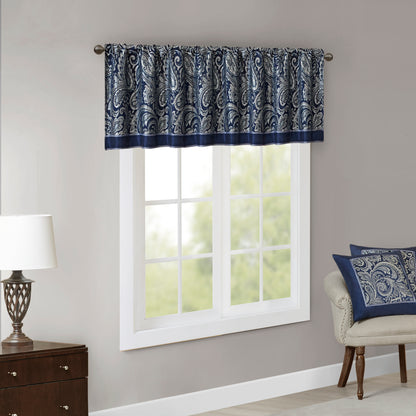 Madison Park Jacquard Window Valance