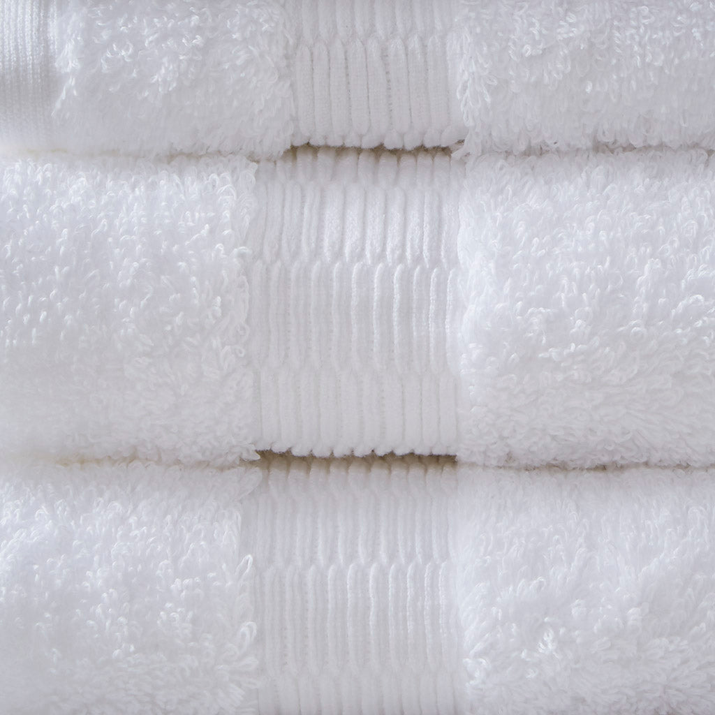 Madison Park Signature 100% Egyptian Cotton 6 Piece Towel Set