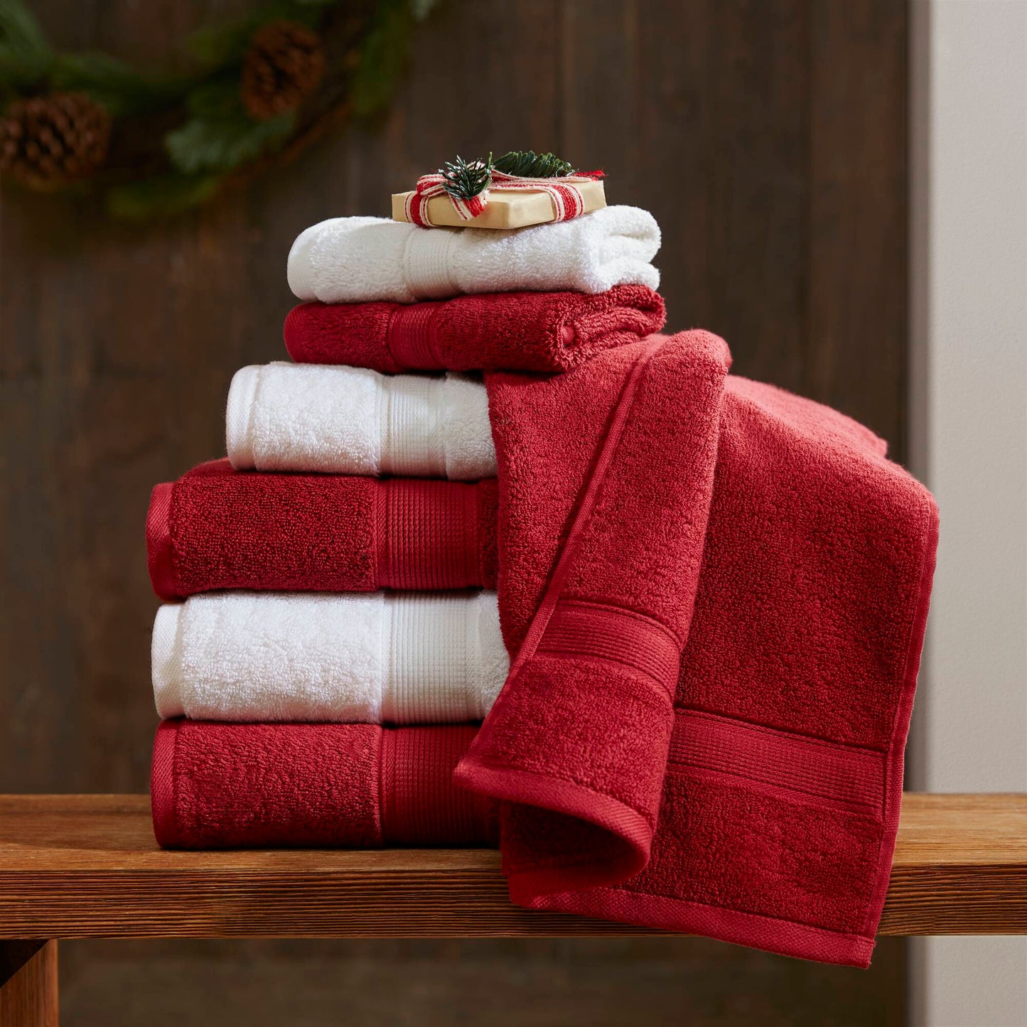 Madison Park Signature 800GSM Ultra-Soft 100% Cotton Absorbent Towel Set