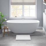 Splendor 100% Cotton Tufted 3000 GSM Reversible Bath Rug