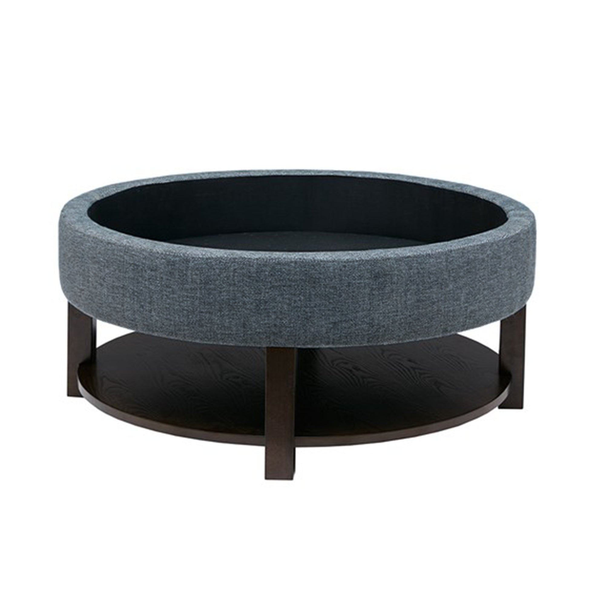 Madison Park Round Storage Ottoman