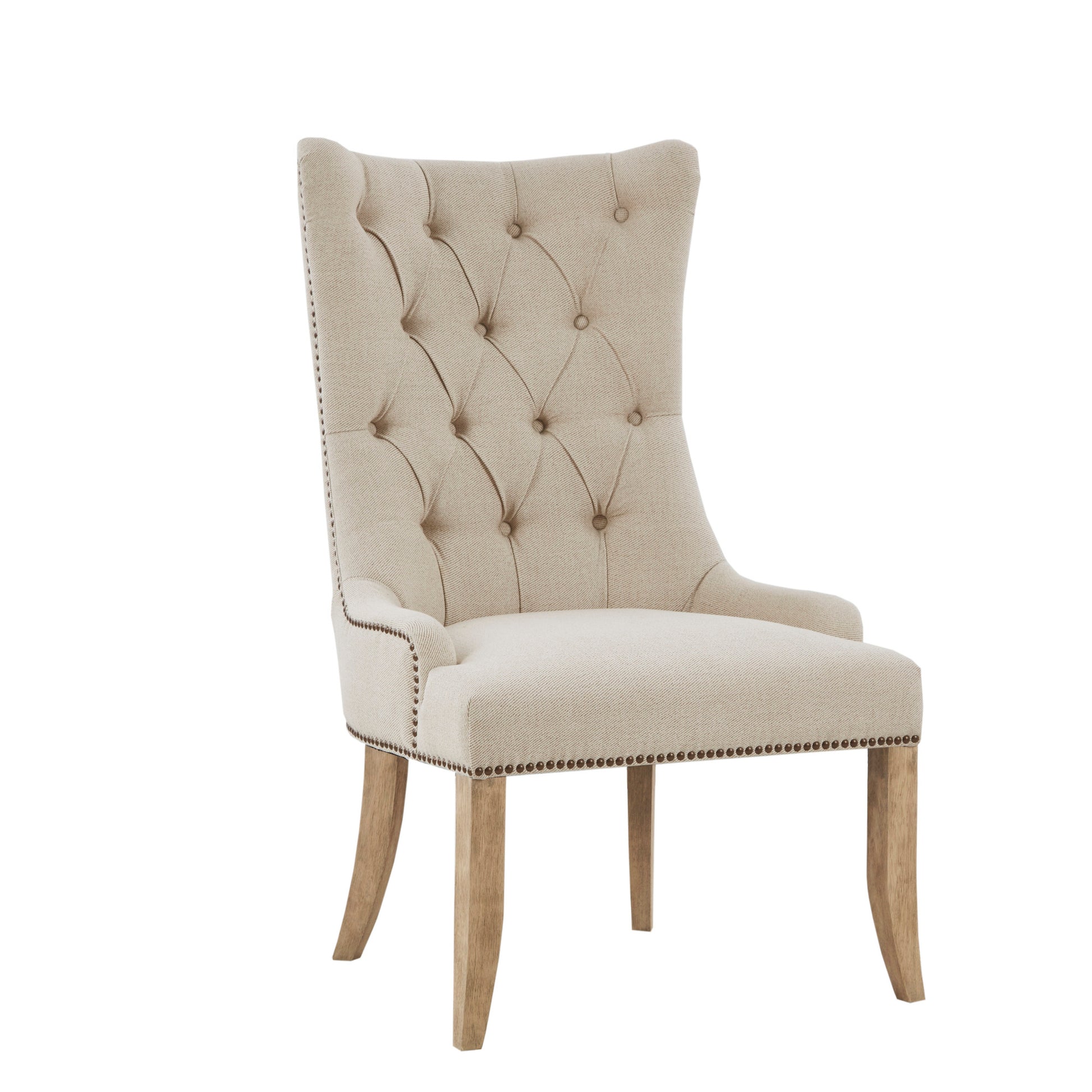 Madison Park Button Tufted Captain Accent Chair