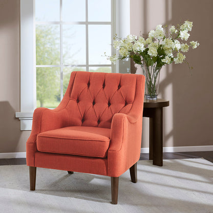 Madison Park Button Tufted Accent Chair