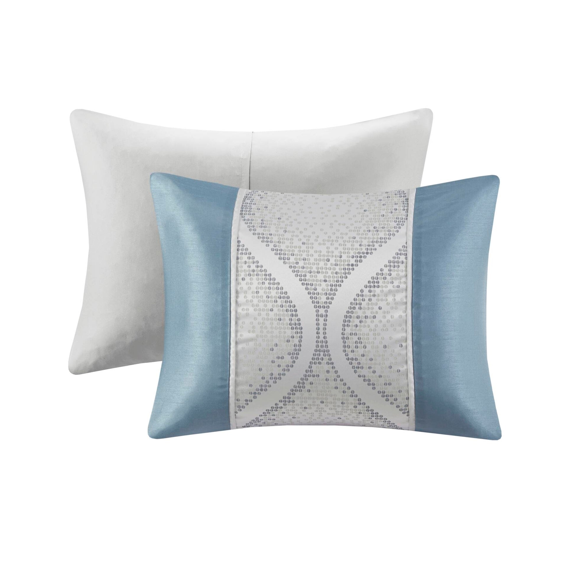 Madison Park 6 Piece Jacquard Comforter Set with Throw Pillows