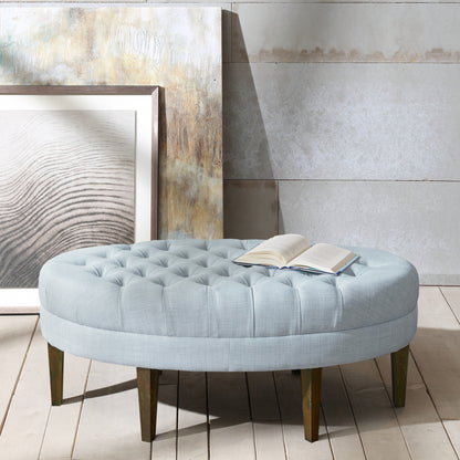 Madison Park Surfboard Tufted Ottoman